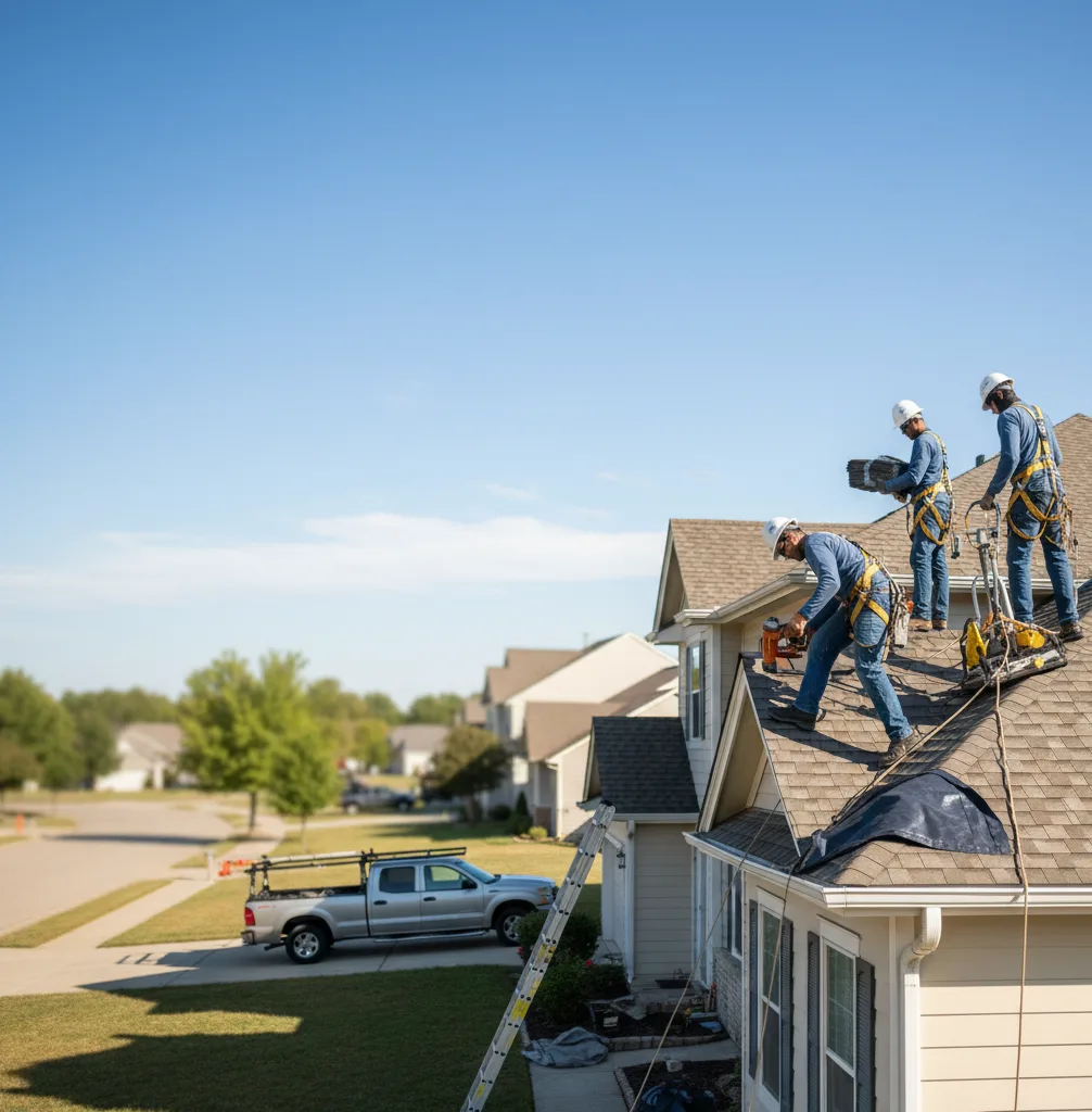 Roof Repair in Heiskell